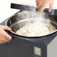 Cuisinière à riz OEM personnalisée, fabricant professionnel, cuisinière à riz saine à faible teneur en sucre, 40L, réduction de l'amidon, qualité commerciale