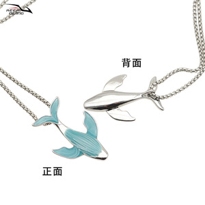 Collar Luminoso con Colgante de Ballena, Accesorio Brillante para Buceadores, Cadena para Suéter, para Hombres y Mujeres, Periférico de Buceo - Product Image 2