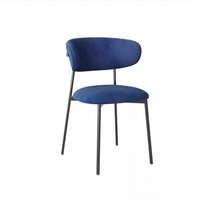 Tables et chaises de salle à manger nordiques modernes les plus vendues, chaises à dossier, chaises de salle à manger simples et décontractées