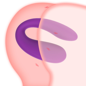 S-hande Mini U forma di vibratore indossabile clitoride e anale femmina per adulti giocattoli del sesso per coppia di vibrazione per adulti giocattolo del sesso all'ingrosso - Product Image 1