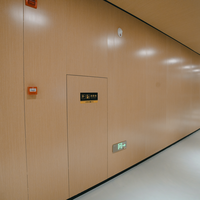 Panneau de cloison en acier à noyau en nid d'abeille en aluminium haute résistance pour la division des espaces de bureau et les applications intérieures commerciales