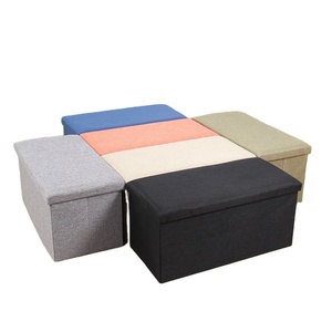 Modern Ottoman Storage bench linen Modern Customized Living bench