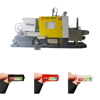 Machine de moulage sous pression à chambre chaude avec moteur et PLC pour épingles de formes créatives et badges de changement d'énergie sociale