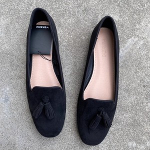 Zapatos planos de gamuza informales clásicos para <span class=keywords><strong>mujer</strong></span> con <span class=keywords><strong>mocasines</strong></span> impermeables con <span class=keywords><strong>borlas</strong></span> para verano y primavera - Product Image 3