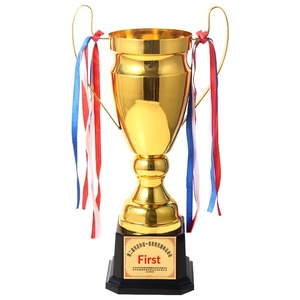 Nouveau trophée pour match de football Big Ears Trophy, prix créatif, logo personnalisé disponible, cadeau <span class=keywords><strong>d</strong></span>'entreprise, trophée personnalisé avec dorure à chaud - Product Image 1