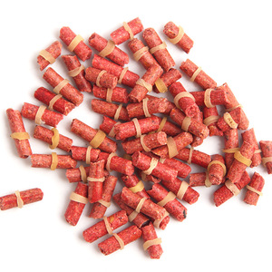 Cebo de pesca en pellets de lombriz de sangre para carpa cebada, carpa cruciana, yengue y pesca silvestre, para uso comercial en estanques - Product Image 1