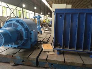 스테인리스 스틸 러너가 있는 워터 헤드 30m 40m 50m 용 프란시스 하이드로 터빈 장치 500kw 및 1200kw - Product Image 5