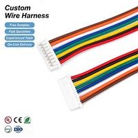 كابل موصل Molex PicoBlade بخطوة 1.25 مم، 2 3 4 5 6 7 8 9 10 دبابيس، ذكر وأنثى، ضفيرة أسلاك مخصصة