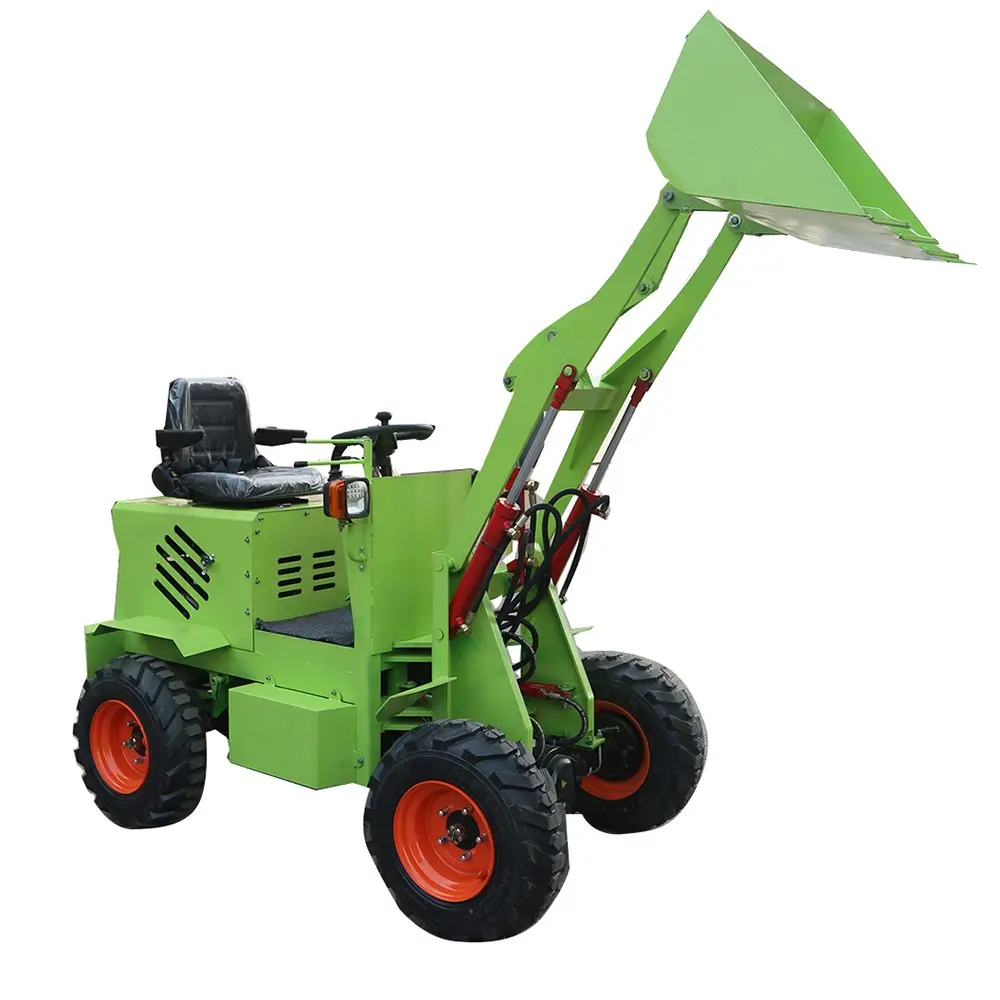 Skid Steer Loader Sweeper Broom Multi-Funcionalidades Accesorios de pesadora hidráulica Road para Tractor Cargador de ruedas eléctrico