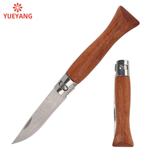 Yueyang Xách Tay Trái Cây Dao 3Cr13 Lưỡi Thép Tăng Gỗ Xử Lý Ngoài Trời Cắm Trại Survival Gấp Tiện Ích Dao DIY OEM Dễ Dàng - Product Image 1