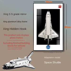 高灵敏度3.<span class=keywords><strong>5</strong></span>厘米厚乐高积木赛车墙高清显示相框严格选择门廊装饰 - Product Image 4