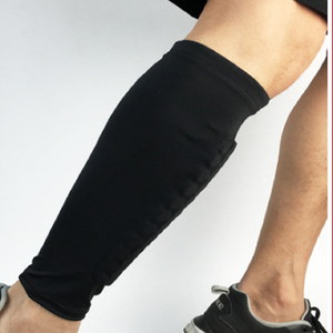Chaussettes de football Aofit légères et professionnelles avec protection, en polyester, à structure alvéolée, pour compression du genou et soutien du mollet et de la tibia. - Product Image 2