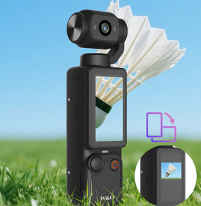 HiCyber Q7 Portable Action <b>Camera</b> 1.9 Inch Screen 2000mAh Battery 170° Wide Angle WiFi Vlog <b>Camera</b> for Cycling - Product Image 5