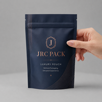 Sachets Doypack personnalisés imprimés avec fermeture éclair refermable pour emballage alimentaire, sachets stand-up pour fruits secs et snacks, sachets en aluminium