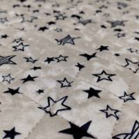 Tissu en velours imprimé par ultrasons, rembourrage matelassé en forme de losange, tissu sandwich, doublure 100% polyester, antistatique, personnalisé MQ