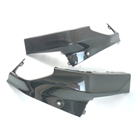 Difusor Trasero de Fibra de Carbono Estilo OEM G42 para BMW Serie 2 Coupé M240i 220i, Divisores Laterales para Parachoques Trasero