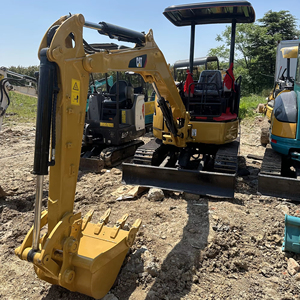 Machine hydraulique sur chenilles Cat303ECR de fabrication japonaise à vendre 63on faibles heures de travail livraison rapide EPA/CE moteur boîte de vitesses pompe PLC - Product Image 1
