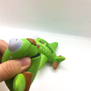 Eco Friendly Custom PU Foam <b>Airplane</b> Stress Ball for Unisex Stress Relief <b>Toys</b> for 5 to 7 Years - Product Image 3