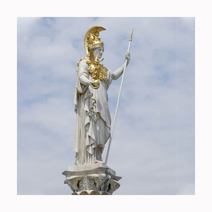 Venta Caliente de Estatuas de Mármol de Piedra Antigua de la Diosa Griega <span class=keywords><strong>Atenea</strong></span>, <span class=keywords><strong>Escultura</strong></span> para Decoración de Jardín - Product Image 4