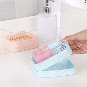 Bathroom Plastic Soap <b>Storage</b> Box Case on Promotion Sale for <b>Bath</b> & Toilet Supplies - Product Image 3