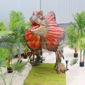 Dilofosaurio Animatrónico <span class=keywords><strong>de</strong></span> Metal <span class=keywords><strong>de</strong></span> Tamaño Real para <span class=keywords><strong>Parques</strong></span> <span class=keywords><strong>de</strong></span> Aventuras <span class=keywords><strong>de</strong></span> Dinosaurios Jurásicos, Centros Comerciales y Aeropuertos - Product Image 2