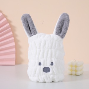 <span class=keywords><strong>Serviette</strong></span> de séchage pour cheveux de bébé, bonnet de séchage pour cheveux d'enfants, bonnet de séchage pour cheveux épais et super absorbant pour femmes, style parent-enfant, séchage rapide sans souffler - Product Image 1