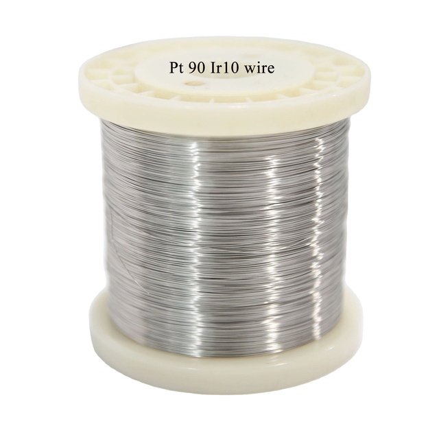 Resistant High Temperature Oxidation Pt90Ir10 1mm Diameter Platinum Iridium Wire for Glowplug 1800C Melting Point ISO/CE