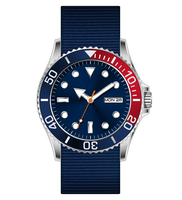 Montres De luxe personnalisées OEM ODM Business pour hommes, montres De plongée automatiques mécaniques NH36, 30atm, bracelet en Nylon