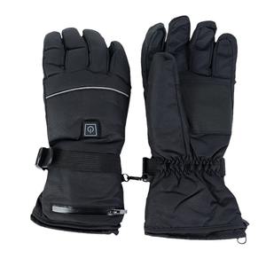 Guantes de esquí de longitud de ópera con batería recargable, mitones de Snowboard de 3 dedos con pantalla táctil para uso deportivo - Product Image 1