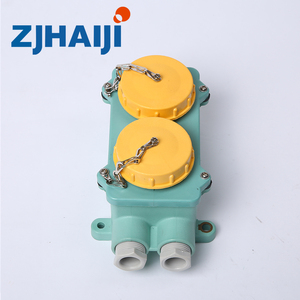 ZJHAIJI IMPA792765 R12-2-2 Double prise étanche marine 2P+E <span class=keywords><strong>x2</strong></span> 110V Jaune IP56 CE/CCS Résine synthétique MOQ 1 pièce - Product Image 1