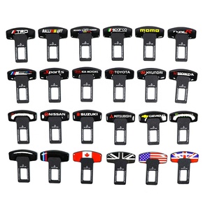 OEM卸売 汎用自動車安全ベルト カスタマイズロゴ 車シートベルトサイレンサー及びアラームキャンセラー 金属製シートベルトバックル - Product Image 6