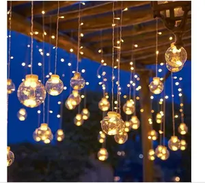 LED dilek topu perde ışık açık kapalı dekorasyon noel tatil parti düğün dekor için