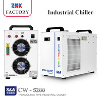 Refroidisseur d'eau industriel série S & A CW5200 nouveau dispositif de refroidissement de Tube Laser CO2 CNC Machine à broche prix compétitif