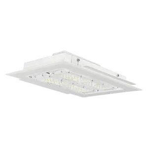 wholesale outdoor led canopy lights Embedded 60w 120w 150-watt 200w gas station lamp for petrol station factory