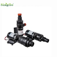 Singflo Pompa Makerator FL-65A 12V 49.2LPM Pompa Sump untuk Wisatawan Mobile Toilet