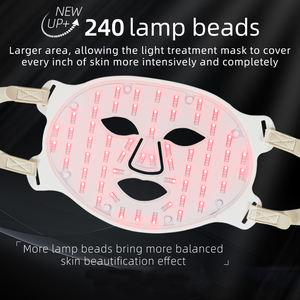 Máscara <span class=keywords><strong>Facial</strong></span> <span class=keywords><strong>LED</strong></span> <span class=keywords><strong>de</strong></span> 4 Colores a <span class=keywords><strong>Precio</strong></span> <span class=keywords><strong>de</strong></span> Fábrica, Máscara <span class=keywords><strong>Facial</strong></span> y <span class=keywords><strong>de</strong></span> Cuello <span class=keywords><strong>de</strong></span> Silicona Portátil con Carga USB para el Cuidado Diario <span class=keywords><strong>de</strong></span> la Piel - Product Image 4