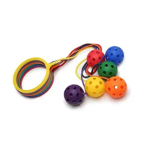 6pcs Skip it Toy Skip-A-Long Skipping Toy Skip Jump Ball Toy