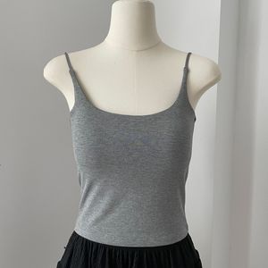 Camsuola Yoga estiva da donna con bellissimo <span class=keywords><strong>reggiseno</strong></span> sportivo per il Fitness con Design posteriore e imbottiture per il petto incorporate per tutte le stagioni come Top interno - Product Image 3