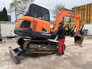 100% excavadora sobre orugas original excavadora Doosan Dx55 Doosan excavadora sobre orugas de segunda mano en buenas condiciones para la venta - Product Image 2