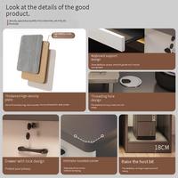 Escritorio Ergonómico Moderno de Madera para Computadora con Cajones de Almacenamiento para Oficina en Casa, Muebles Profesionales