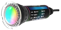 Vente flash : Mini projecteur LED 12V 12W 18W IP68 1,5 pouce pour piscine, corps en PPS, lumière subaquatique RGB RGBW, lampe de piscine