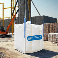 Hesheng vente en gros 1 tonne PP déflecteur Jumbo Q sac 1500 kg FIBC sac en vrac