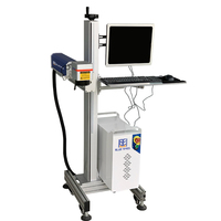 La machine de marquage laser à fibre Bluetimes 20W/30W/50W/60W RAYCUS pour le pipeline d'usine continue de fonctionner le marquage laser