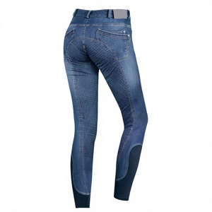 Culotte d'équitation Jodhpur personnalisée de haute qualité, extensible dans les 4 sens, en tissu technique doux au toucher et écologique - Product Image 6