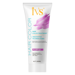 IVS Semi permanente tinture per <span class=keywords><strong>capelli</strong></span> prodotti colore per tingere il trattamento dei <span class=keywords><strong>capelli</strong></span> <span class=keywords><strong>viola</strong></span> Color crema - Product Image 1
