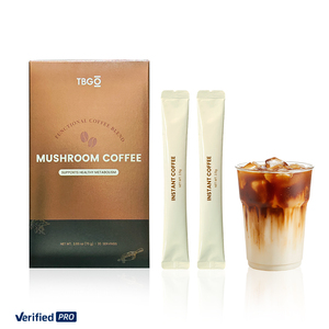 Café para Control de Peso al por Mayor <span class=keywords><strong>con</strong></span> Extracto Natural de Hongo Reishi, Café Instantáneo Sin Azúcar <span class=keywords><strong>con</strong></span> Sabor a Especias y Hierbas - Product Image 2