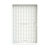 4x6 blanc grande serre en plastique hydroponique agriculture inondation table de culture de légumes à vendre