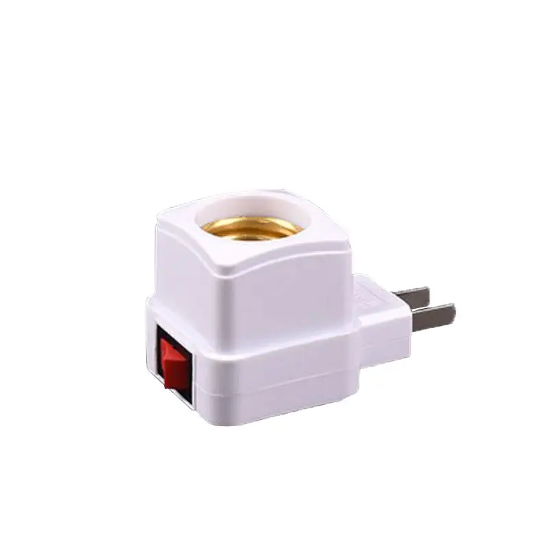 E27 Adapter Socket Lamp Base Auto Rotating Converter for Bulb Lamps Holder Mini Stage Disco LED Light EU US Plug