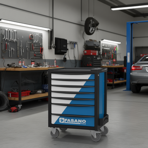 Fasano <b>Tools</b> 7 Drawer Rolling <b>Tool</b> <b>Cart</b> With Wheels <b>For</b> Auto Repair - Product Image 3