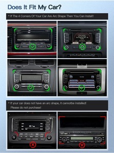 Lecteur DVD vidéo de voiture 7 pouces Android Media Navi pour VW Volkswagen Plus Golf 5 6 GTI GTR <span class=keywords><strong>Touran</strong></span> Wifi 4g hd Écran d'unité principale - Product Image 2